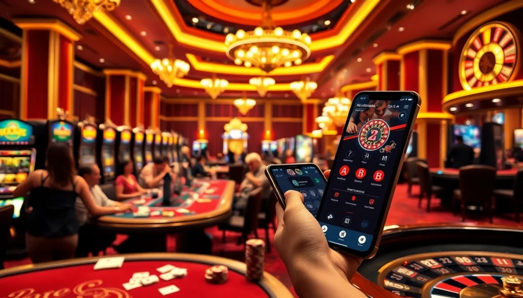 Feel the excitement as players engage with the 222bd app for thrilling casino games.