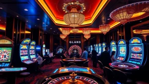 Experience a lively casino en ligne fiable atmosphere with engaging online gambling elements.