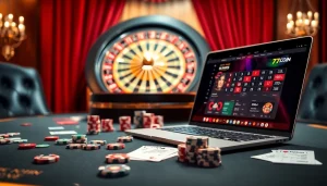 Betting excitement at https://789win.associates/ with a vibrant casino table and poker chips.
