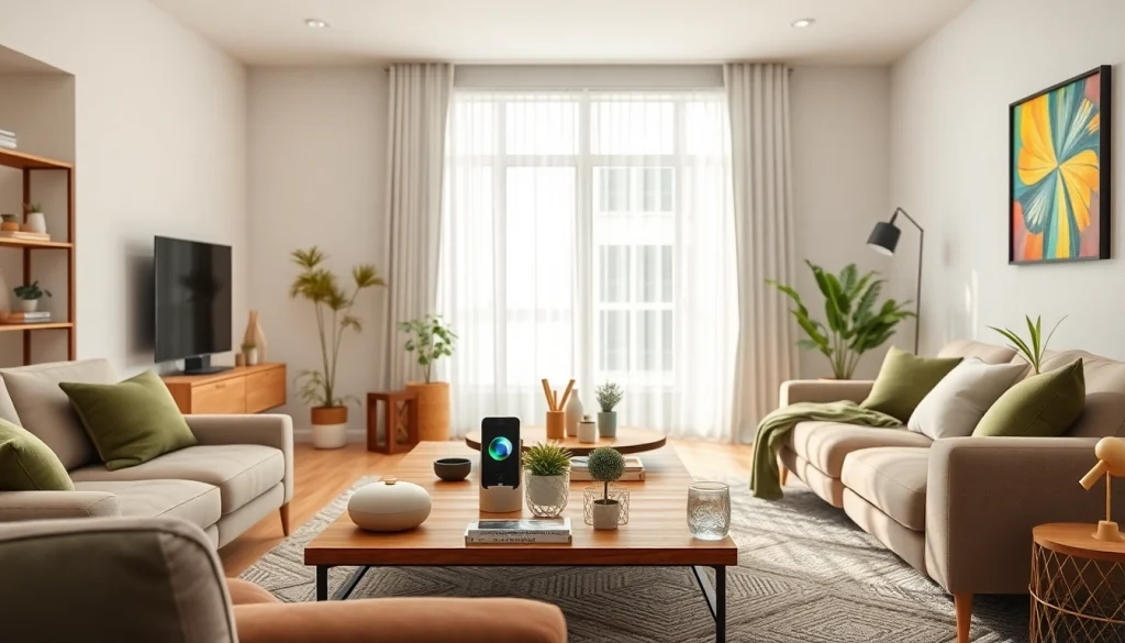 Stylish MMOO products showcased in a modern living room setting with natural lighting.