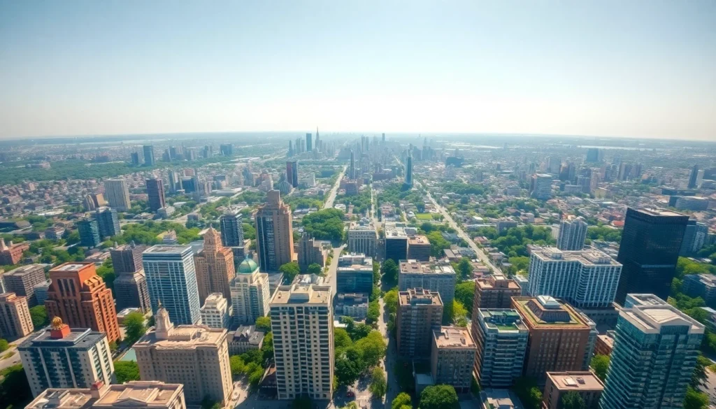 Discover the largest city in the world by area through a vibrant aerial view, showcasing its vast urban sprawl.