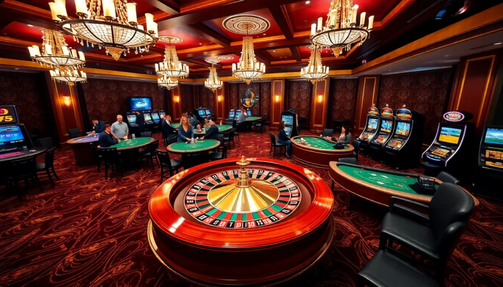 Experience casino excitement with OK365's vibrant gaming environment and luxurious tables.
