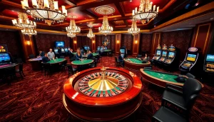 Experience casino excitement with OK365's vibrant gaming environment and luxurious tables.