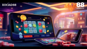 Experience the excitement of XOCDIA 88 online gaming with immersive visuals and vibrant graphics.