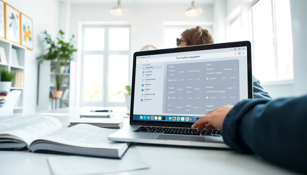 Experience the power of 有道翻译 in a modern workspace with intuitive software.