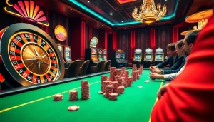 Experience the thrill of winning at http://ww88h.com/ with vibrant casino visuals focusing on exciting gameplay.