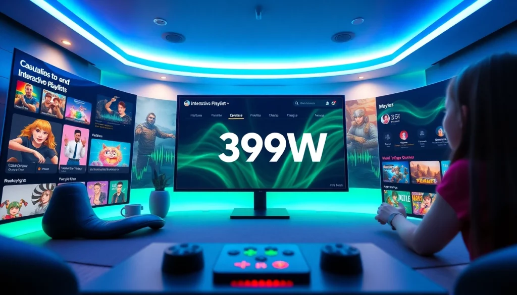 Explore the engaging interface of the 399W online gaming platform.