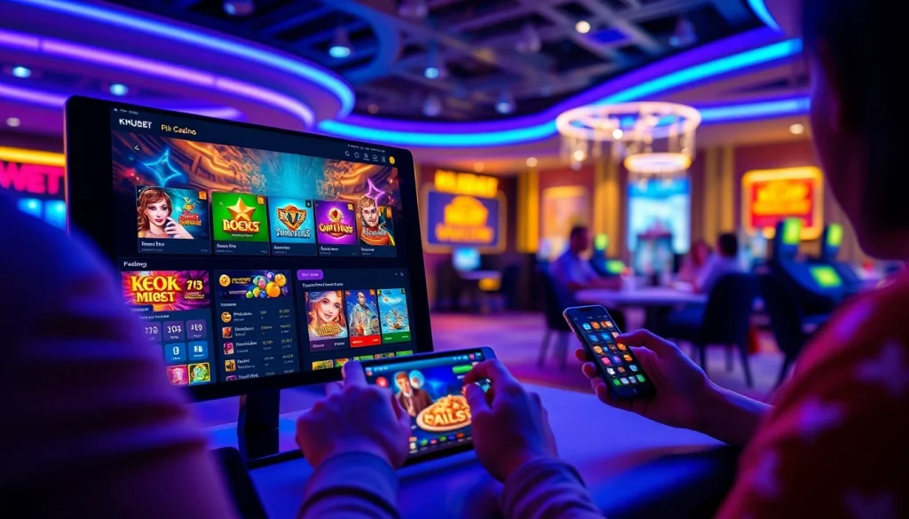 Kubet offers a thrilling online casino experience with vibrant games and user-friendly navigation.