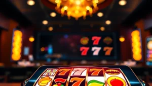 Judi slot depo 1k dengan karakter dan simbol warna-warni yang menarik perhatian.