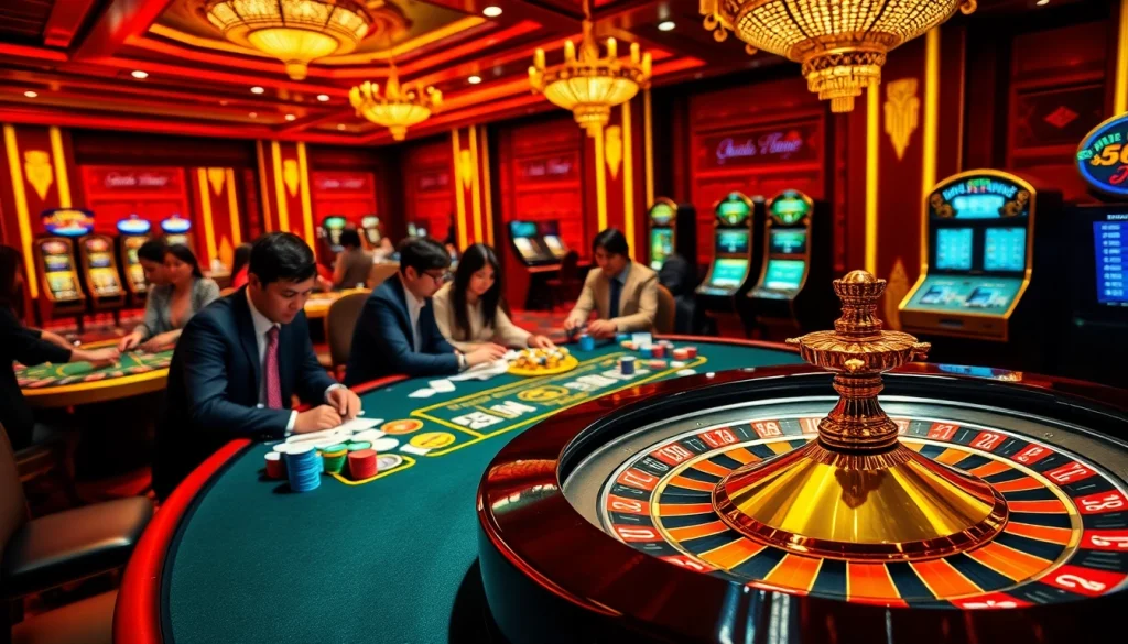 Experience thrilling gameplay at 56WIN's vibrant casino with diverse gaming options.