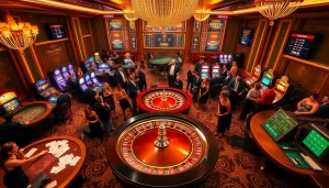Watch players engage in vibrant casino games at https://ww88.review/ with roulette wheels and slot machines.