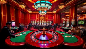 Experience thrilling gameplay in a luxurious casino environment inspired by GTA SAN.