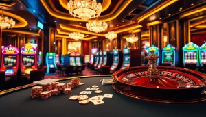 Players enjoy a high-stakes poker game at an upscale table featuring 88i chips and cards.