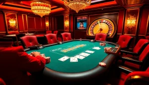 Experience thrilling poker strategies at https://789f.town/, featuring vibrant casino visuals.