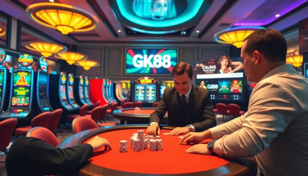 Experience the thrill of Gk88 with vibrant casino games and strategic gameplay.