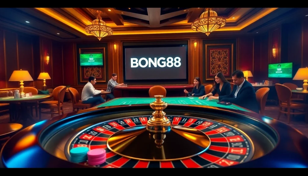 Engage with thrilling online gambling action at https://bong88.casa/ featuring poker games and roulette.