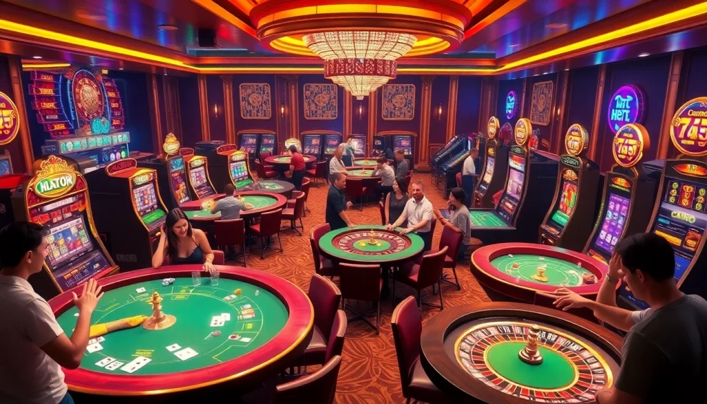 Experience the vibrant gaming action at https://hitclub.miami/ with exciting casino games and dynamic gamblers.