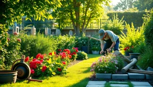 Den Rigtige Gartner forbedrer en smuk have i Slagelse med ekspert landskabspleje.