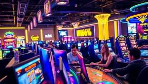 Exciting online gaming environment featuring HH666's vibrant casino games and live dealers.