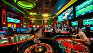 Place your bets with kèo nhà cái bet88 amidst a luxurious casino atmosphere full of excitement and action.