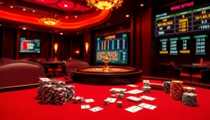 Experience luxury gaming at Nhà Cái S8 with vibrant casino scenes and exciting action.
