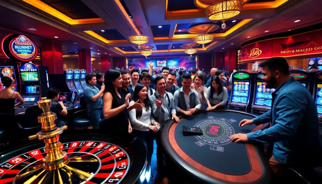 Exciting gambling moment at FLY88 casino with roulette and poker action.