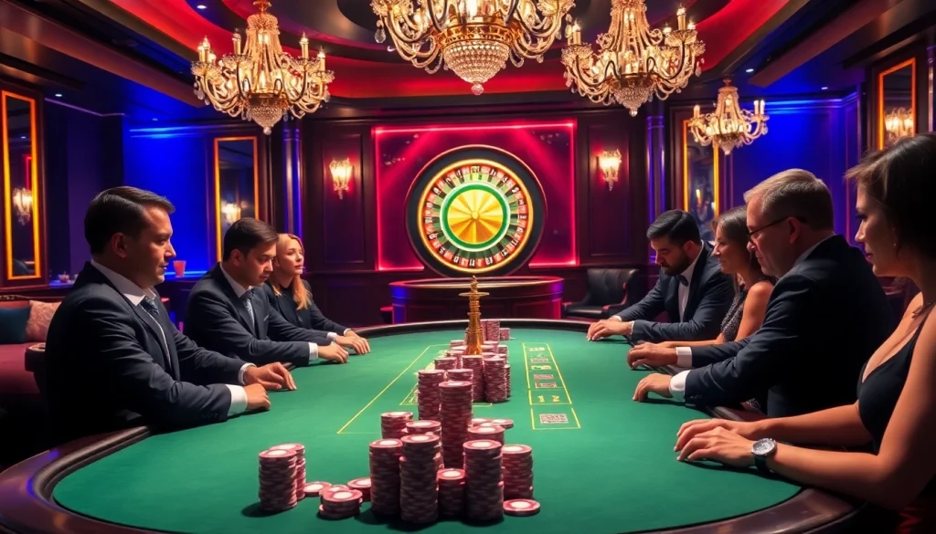 Experience the thrill of high-stakes poker and roulette at https://luck8.bid/ with vibrant colors and luxury ambiance.