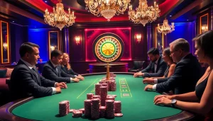 Experience the thrill of high-stakes poker and roulette at https://luck8.bid/ with vibrant colors and luxury ambiance.