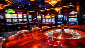 Gamblers engaging at the luxurious TG88 casino table, experiencing excitement and professionalism.