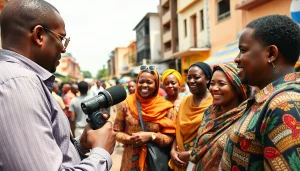 Engaging coverage of Kenya News Today featuring local community interactions in Nairobi.