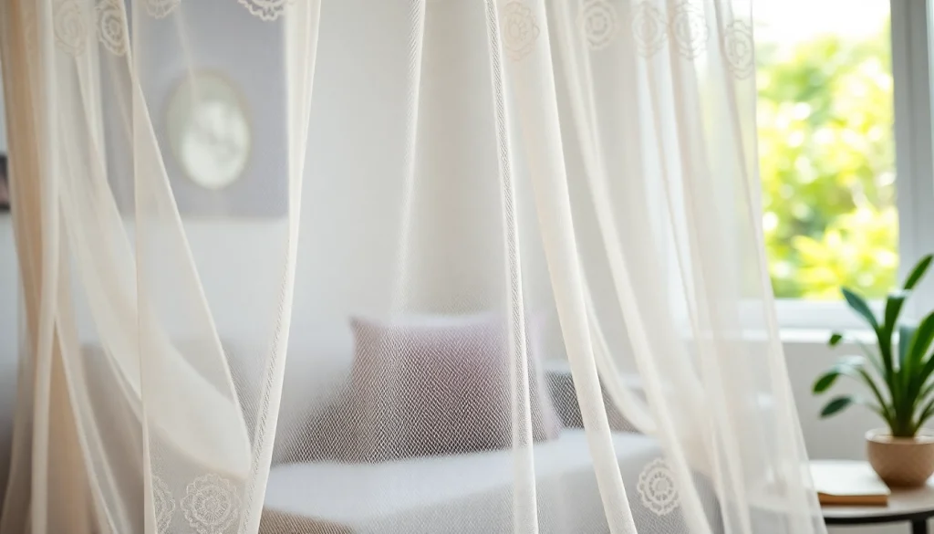 Veamos modernas mosquiteras en un hogar acogedor con estilo.