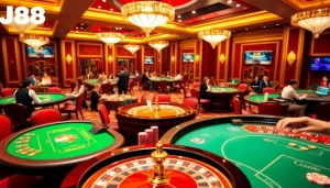 Experience the excitement at Trang chủ J88, where professional gamblers engage in thrilling casino action.