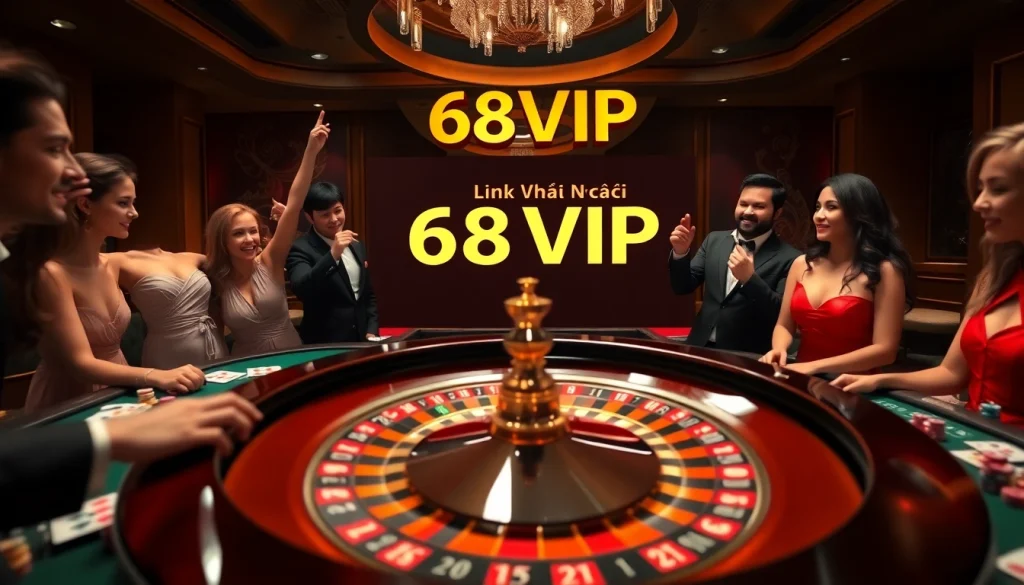Experience high-stakes gaming action at 68VIP as you explore the enticing Link Vào Nhà Cái 68VIP.
