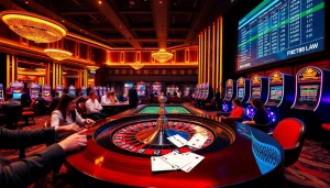Experience thrilling gameplay at https://f168.law/ with luxurious casino settings and high-stakes action.