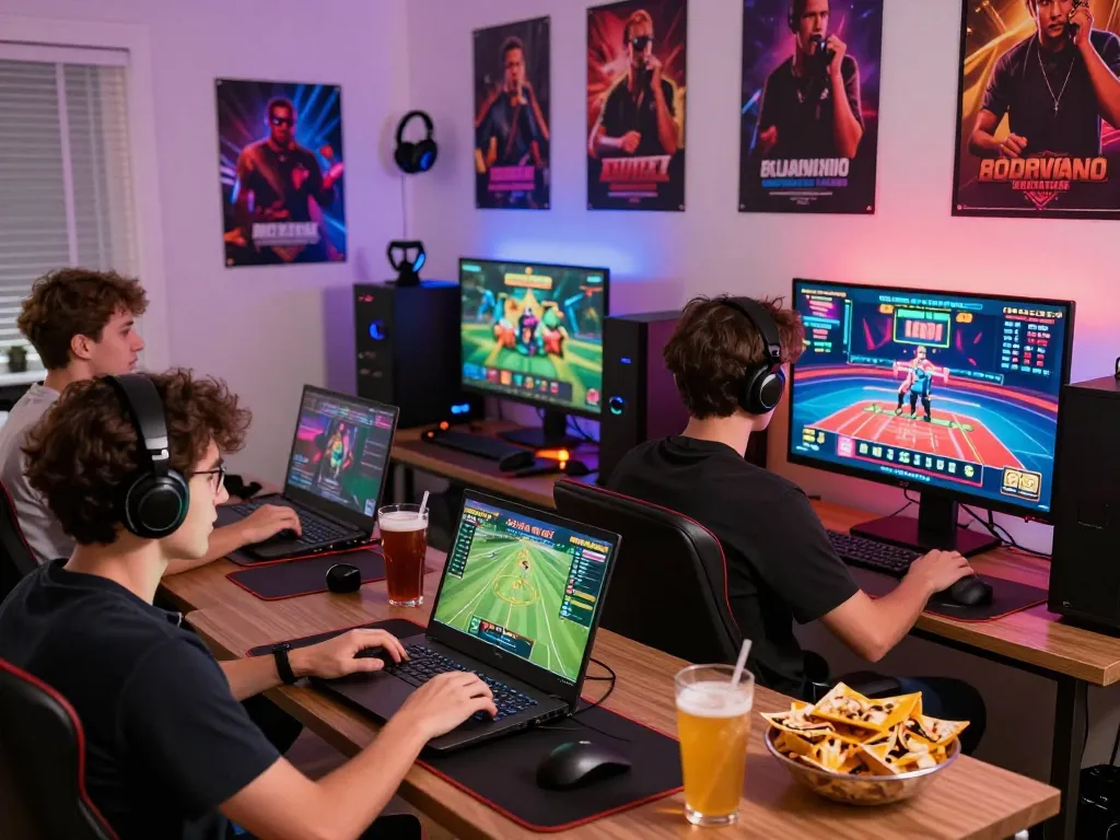 Players enjoying diverse gaming experiences at TG88, highlighting online betting and casino games.