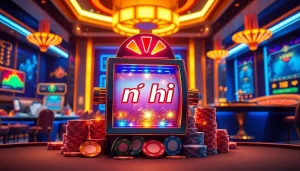 Catching the thrill of nổ hũ slot games in a vibrant online casino setting.