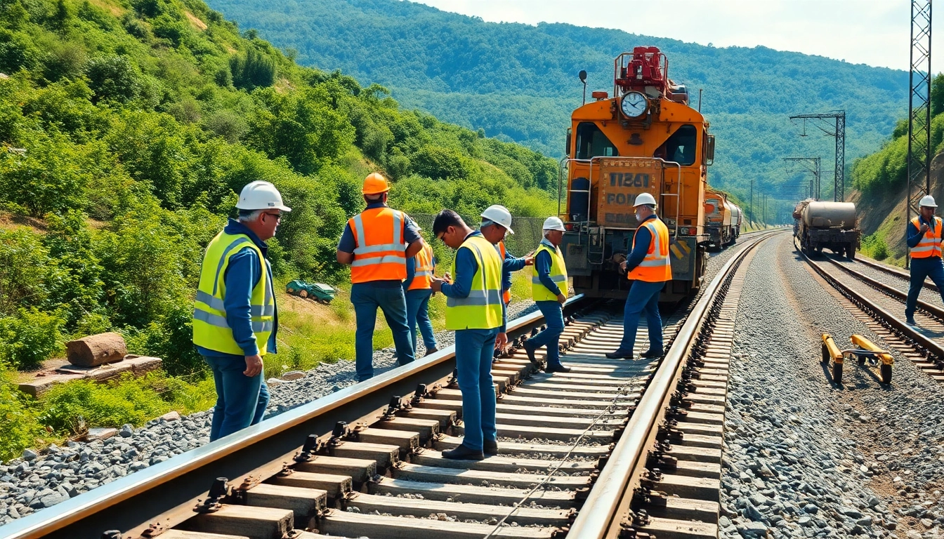Finding Reliable Railroad Contractors Near Me for Your Next Project