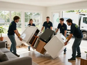 Efficient JUNK REMOVAL BERGEN COUNTY service clearing furniture and appliances for a tidy home.
