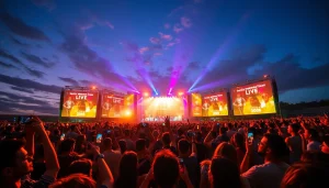 Exciting concert atmosphere at Live presale 2026 with a diverse crowd enjoying a vibrant performance.