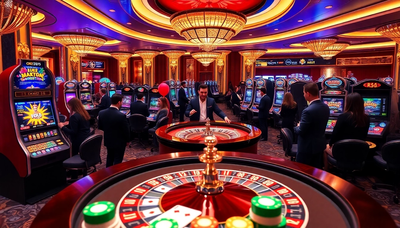 Experience the thrill of gambling at https://ok365.icu/ with engaging roulette tables and vibrant casino visuals.