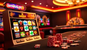 Experience thrilling gameplay at JAmUslOt with enticing online slots and a vibrant casino atmosphere.