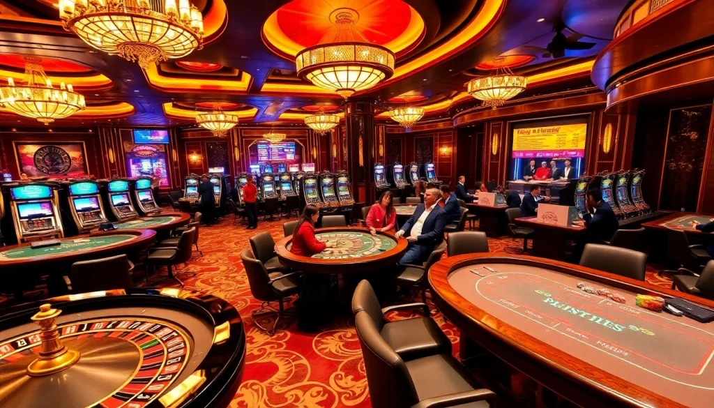 Experience excitement at nhà cái C168 with vibrant casino gaming tables and thrilling players.