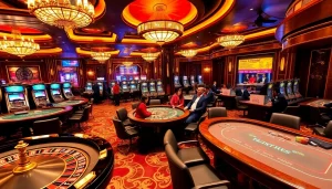 Experience excitement at nhà cái C168 with vibrant casino gaming tables and thrilling players.