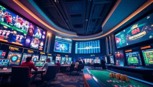 Engaging scene of online betting experience at https://fb888.us/ showcasing diverse gaming options and user-friendly interface.