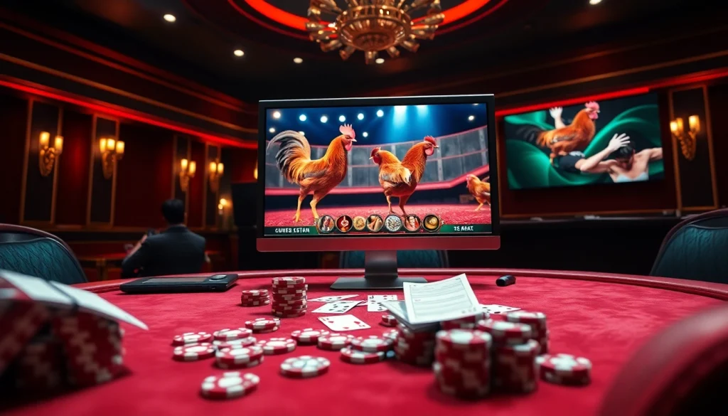 Experience direct cockfighting streaming at high quality with exciting betting options.