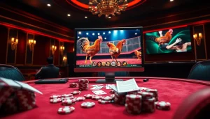 Experience direct cockfighting streaming at high quality with exciting betting options.