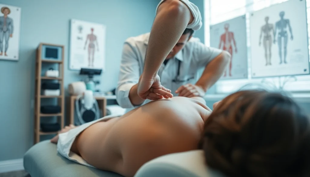 Chiropraktik Stuttgart: Professionelle chiropraktische Behandlung in einer ruhigen Klinik.