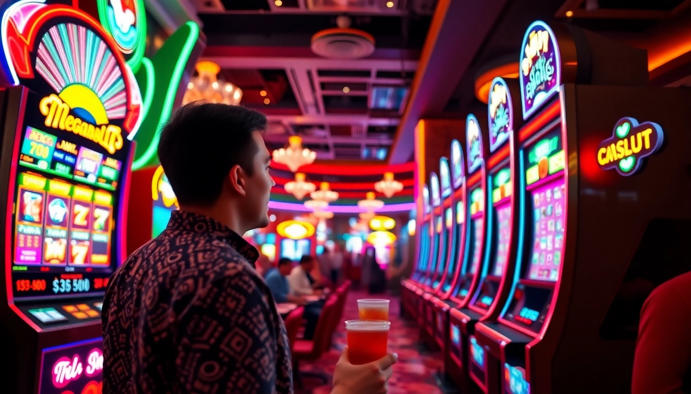 สัมผัสกับความสนุกสนานของ mega888slot ด้วยสล็อตแมชชีนที่มีสีสันในคาสิโน