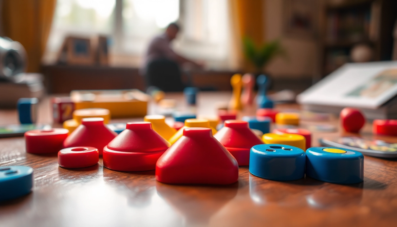 Engaging play of Daman games with vibrant colors and pieces on a gaming table.